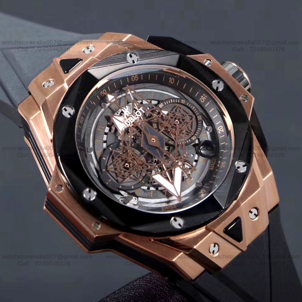 Hublot Big Bang Sang Bleu II Limited Edition High Quality Replica Watch ...