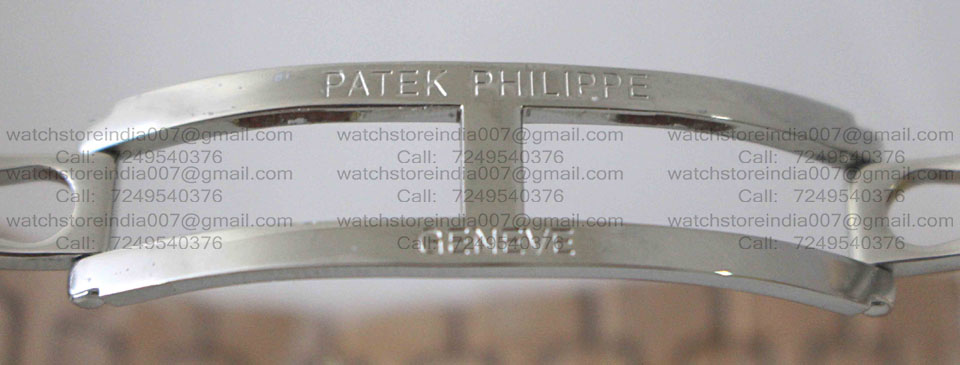 Patek Philippe Nautilus 5726 White Dial Rose Gold First Copy Replica ...