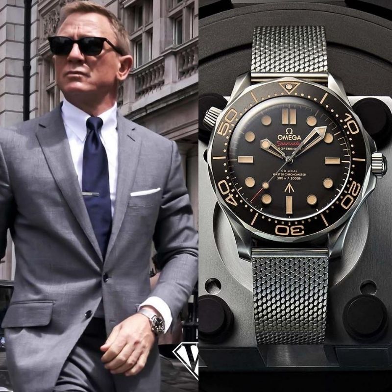 Omega Seamaster 007 'No Time To Die' *With Steel Mesh Bracelet* | Swiss ...