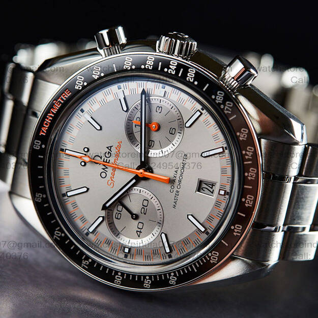 Omega Speedmaster Racing Two Counters Chronograph Watch Swiss