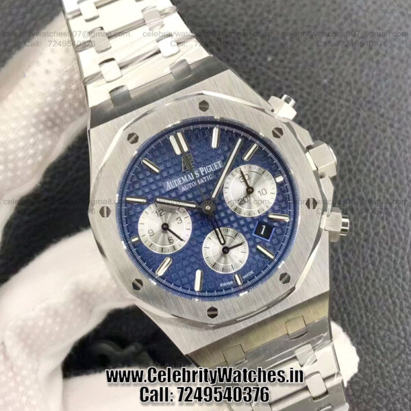 Audemars Piguet Royal Oak Chronograph Stainless Steel Watch | Swiss ETA ...